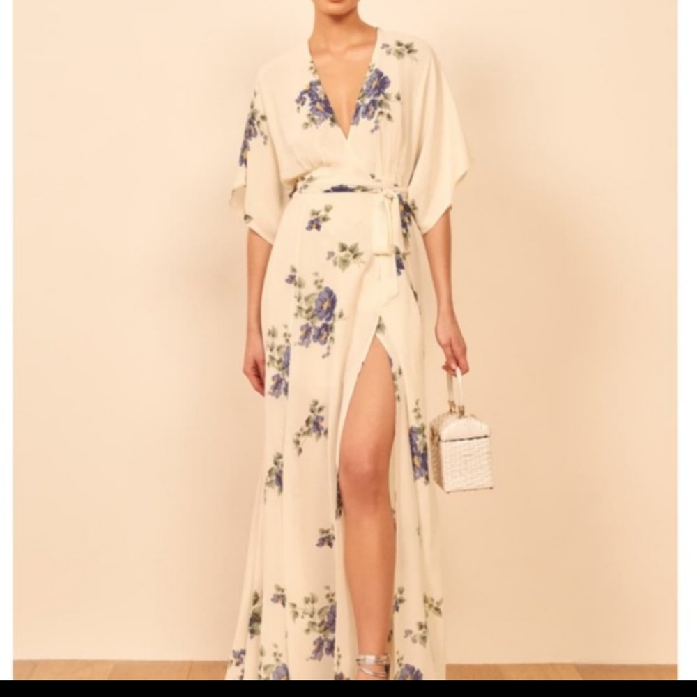 Reformation Winslow Dress (Macadamia) - Large